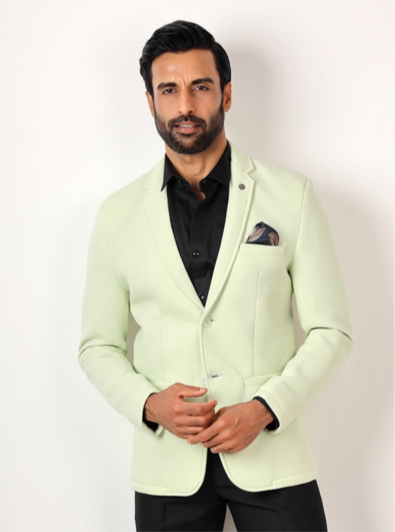 PASTEL GREEN BLAZER