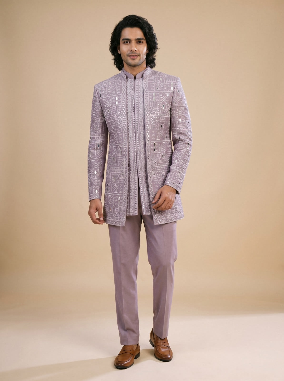 MIRROR WORK INDO-WESTERN