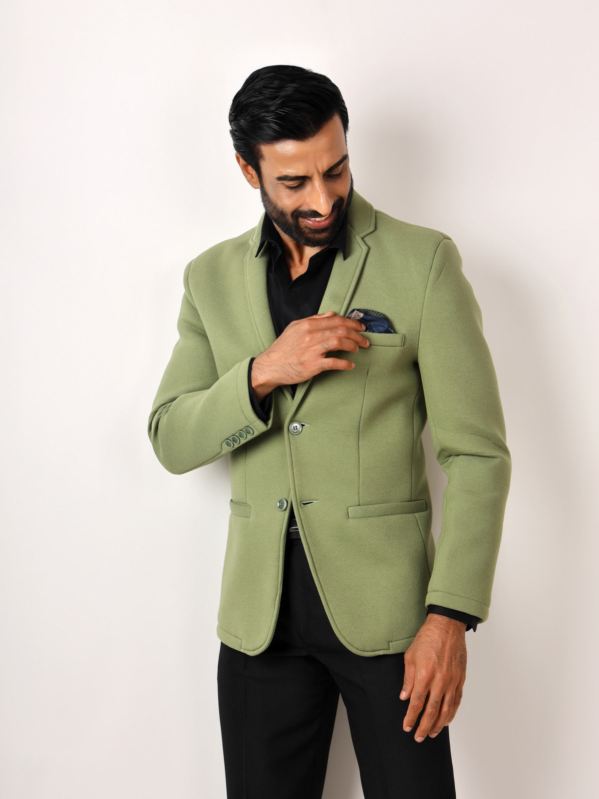 MAY GREEN  BLAZER