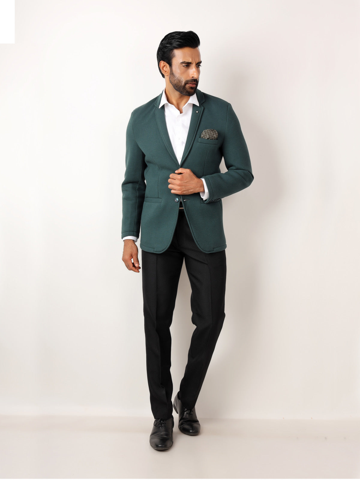 BLUE GREEN BLAZER