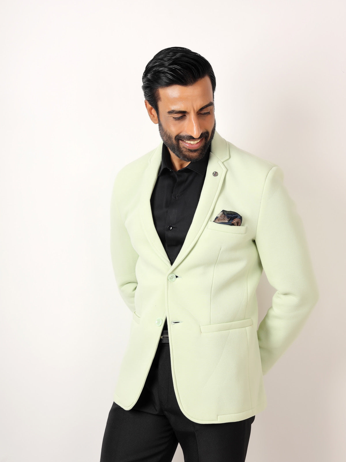 PASTEL GREEN BLAZER