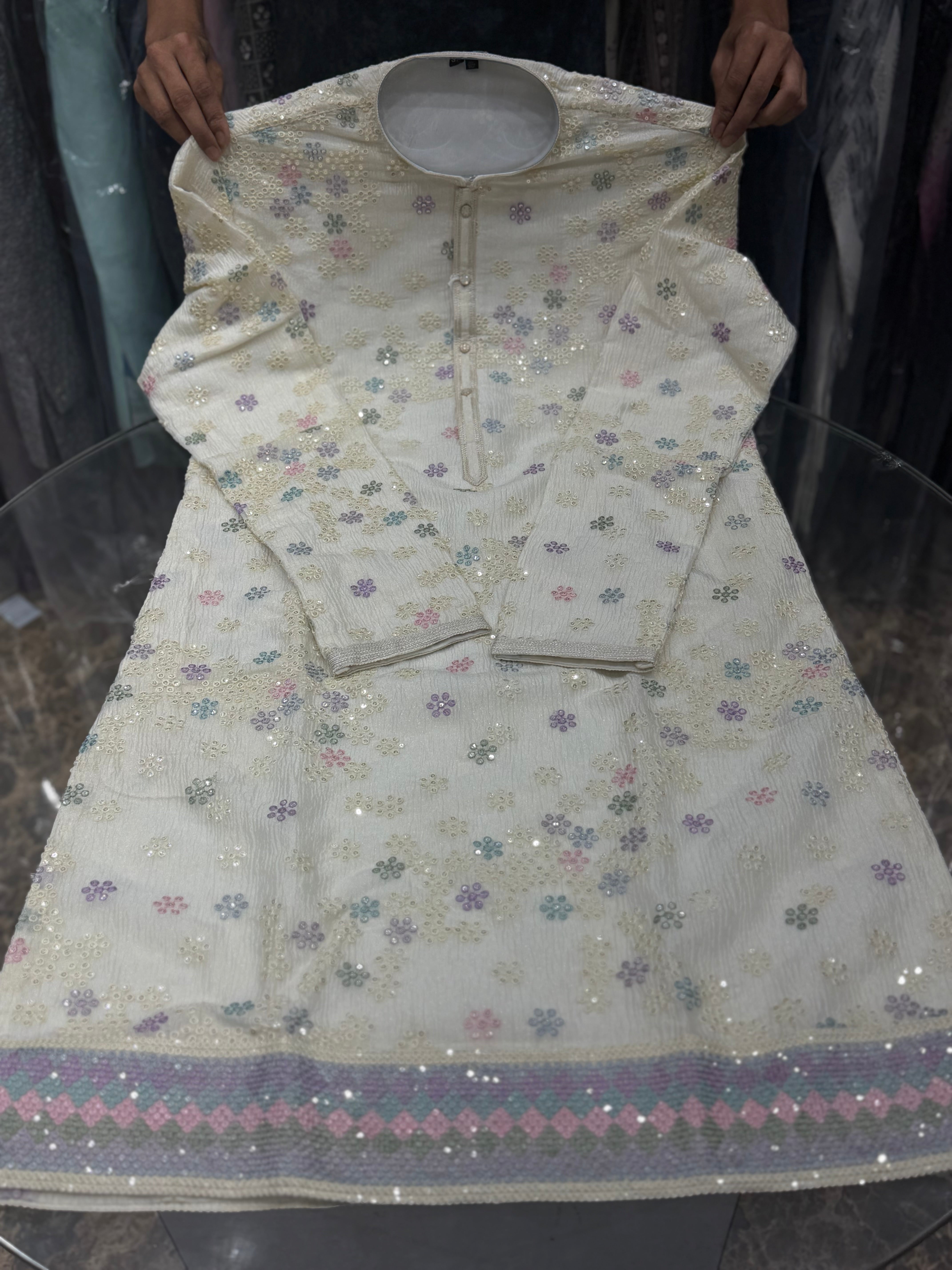 EMBROIDERED KURTA
