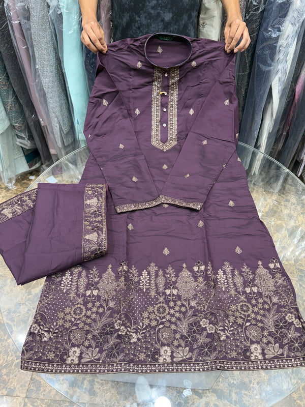 EMBROIDERED KURTA DUPATTA