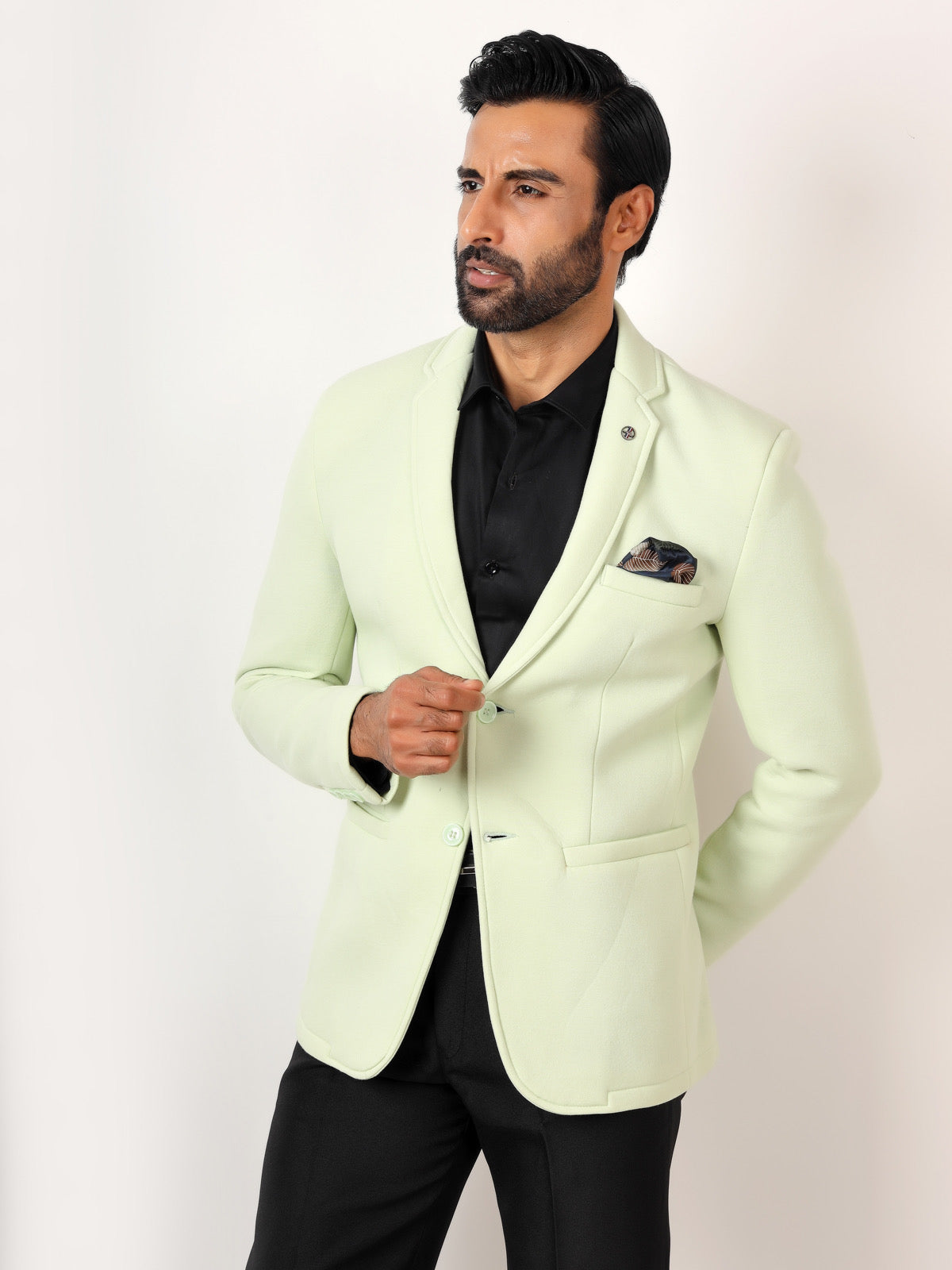 PASTEL GREEN BLAZER