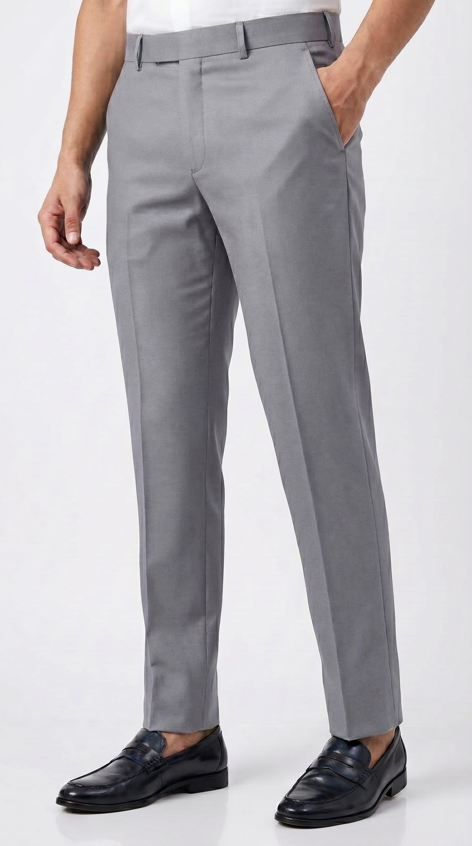 LIGHT GREY FORMAL PANT
