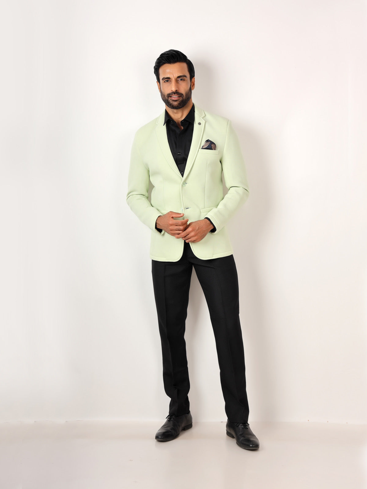 PASTEL GREEN BLAZER