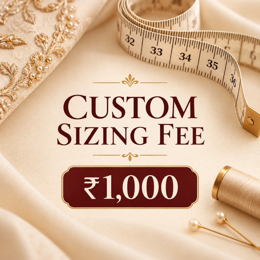 Custom Sizing Fee