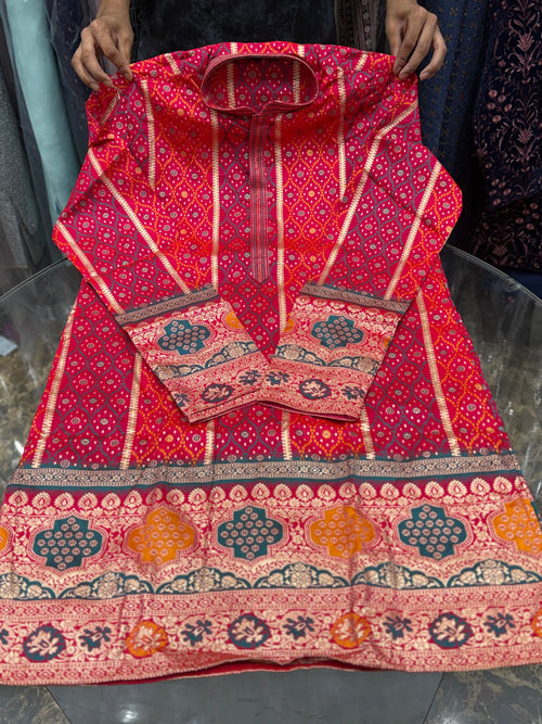 PRINTED KURTA