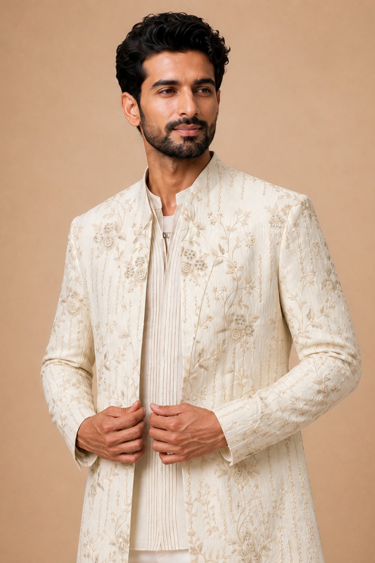 MENS EMBROIDERED INDO WESTERN
