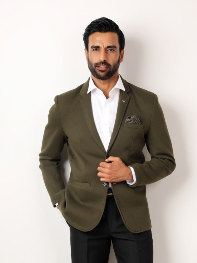 OLIVE GREEN BLAZER
