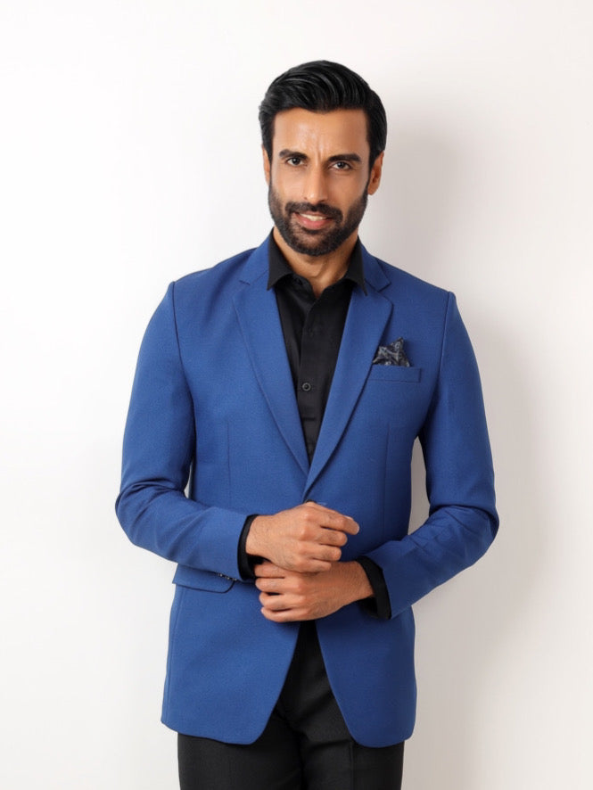 ROYAL BLUE  METTY BLAZER