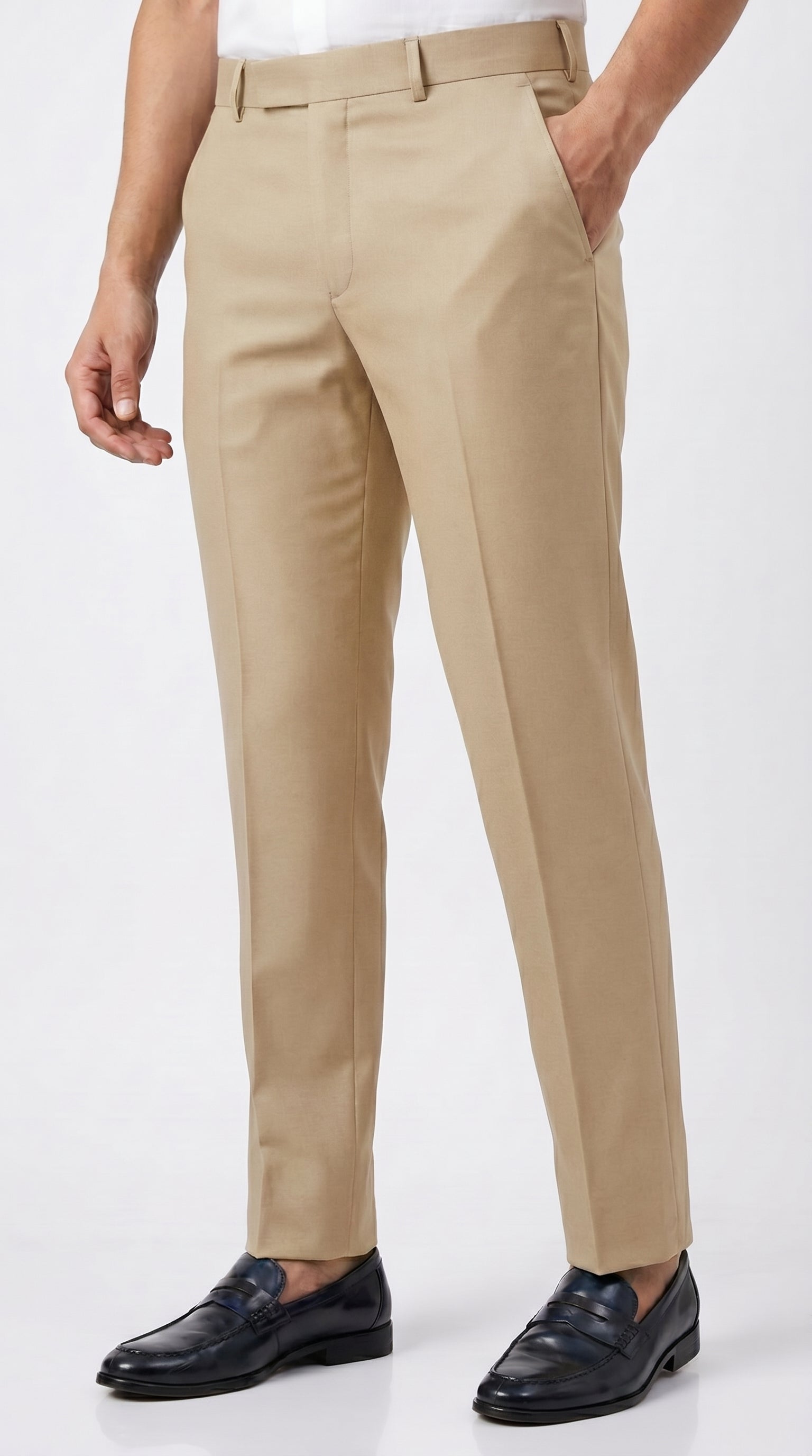 DARK BEIGE FORMAL PANT