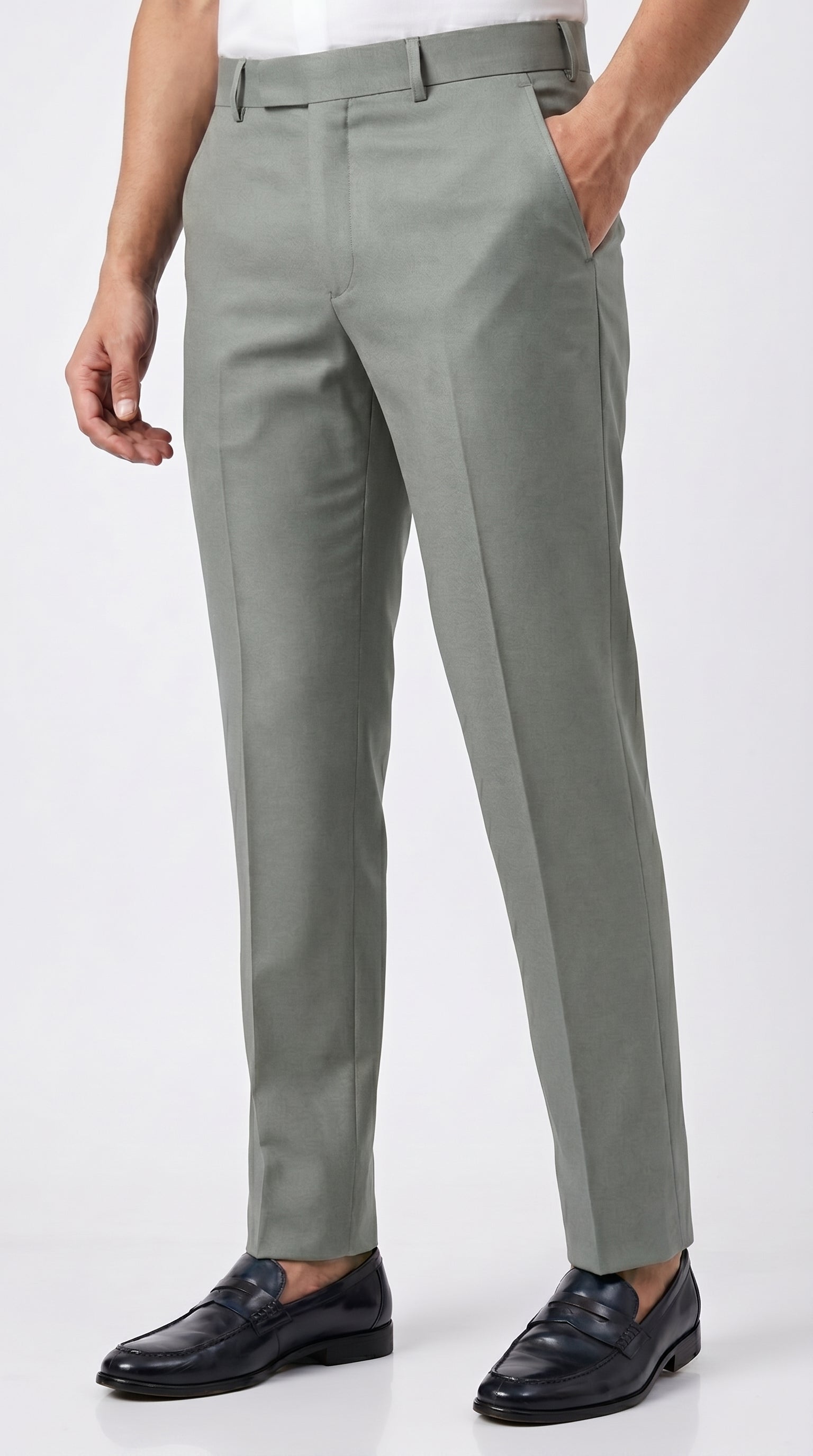 DUSTY MINT FORMAL PANT