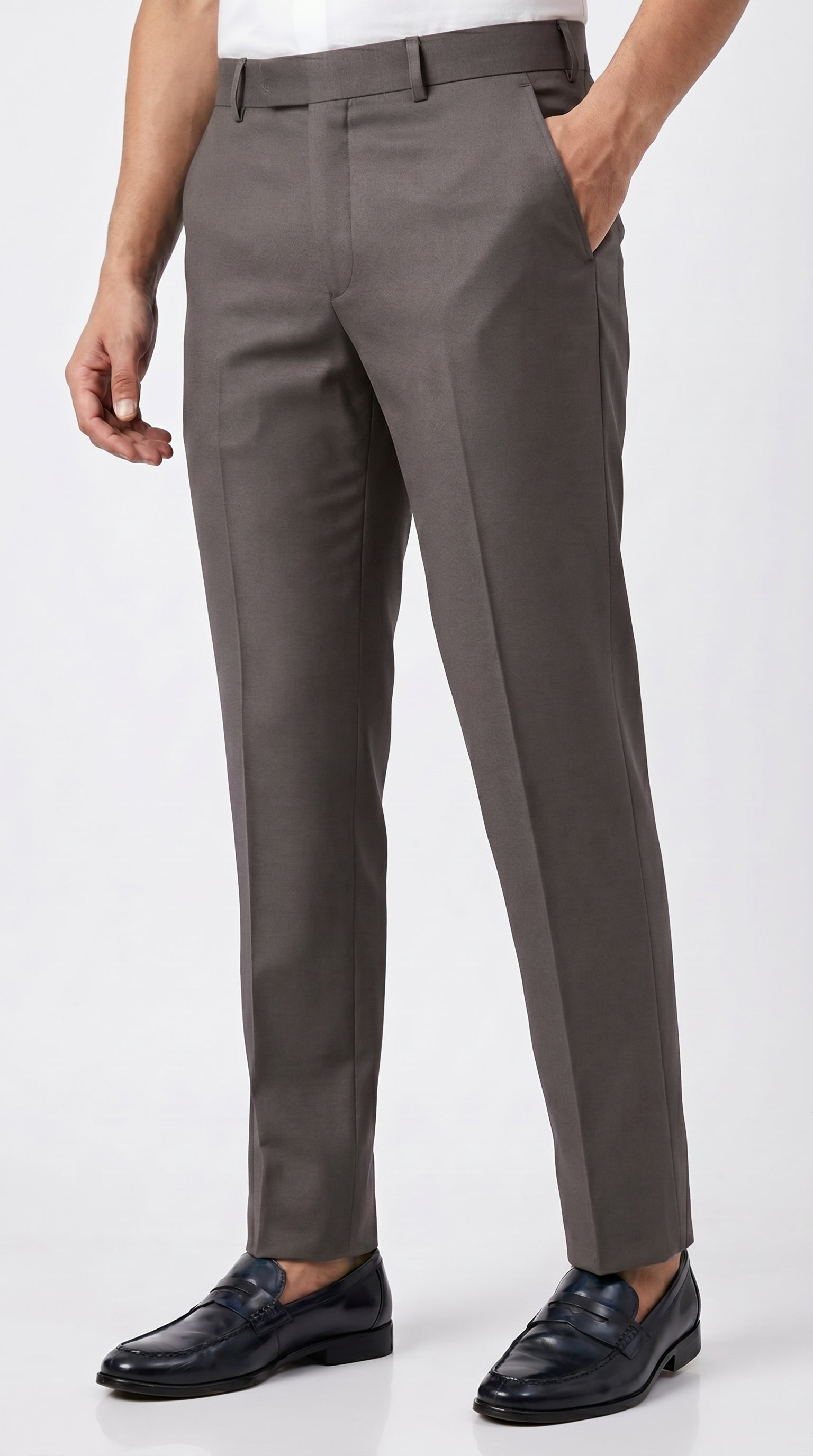 DEEP MUSHROOM FORMAL PANT
