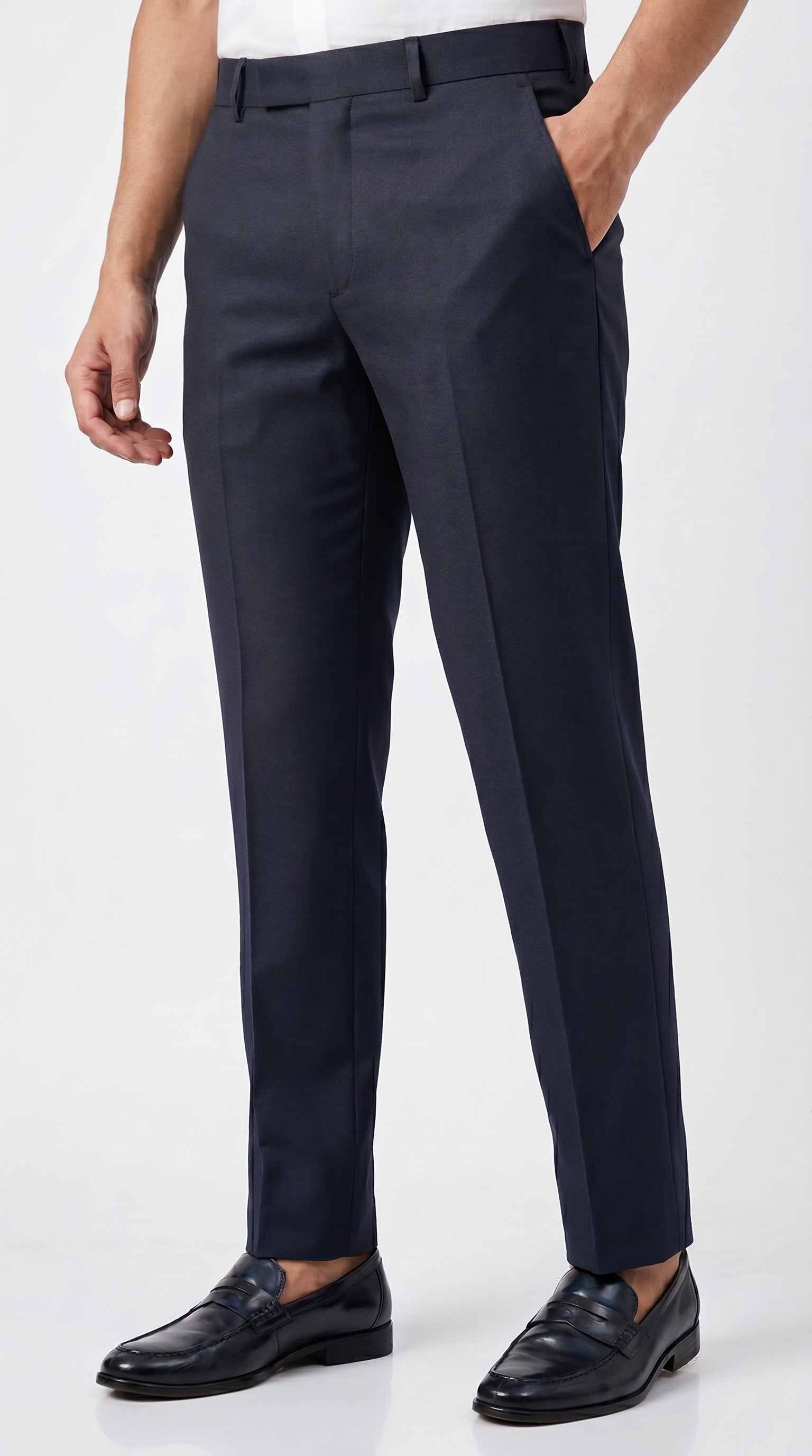 DARK NAVY BLUE FORMAL PANT
