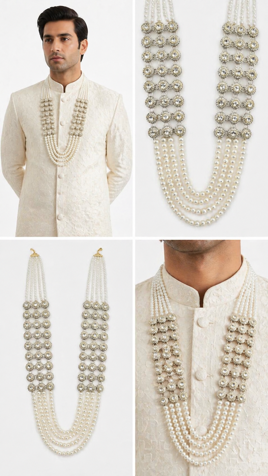 The Royal Heritage Kundan & Pearl Mala