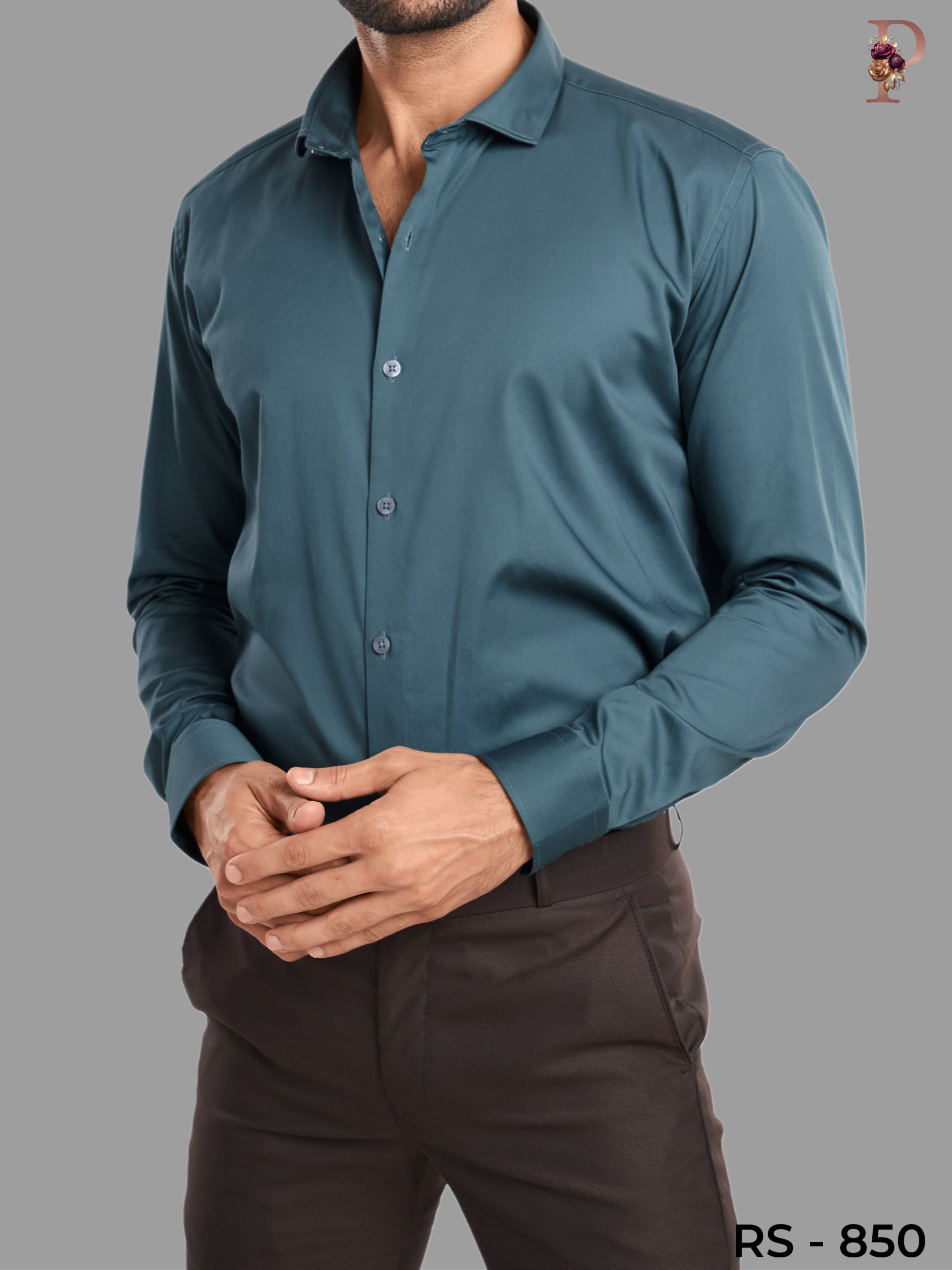 SATIN FORMAL SHIRT