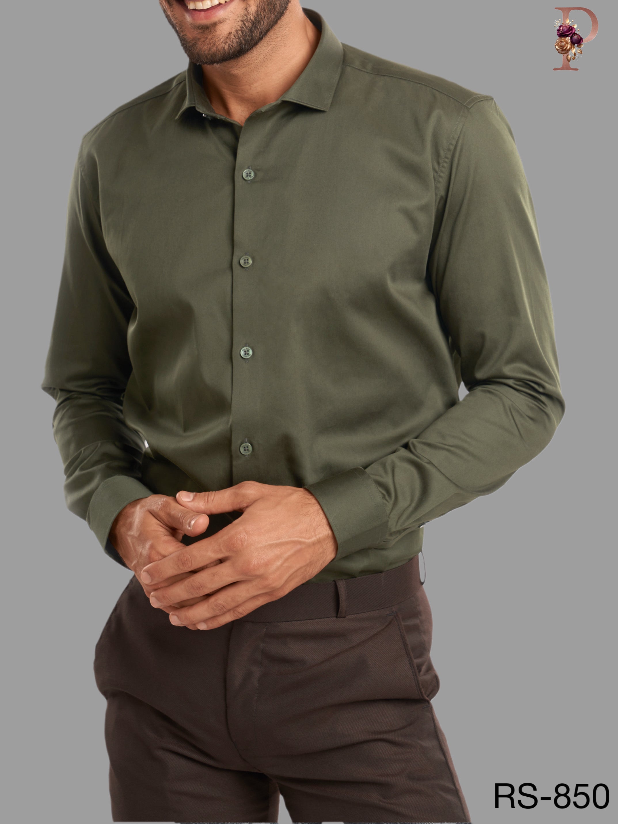SATIN FORMAL SHIRT