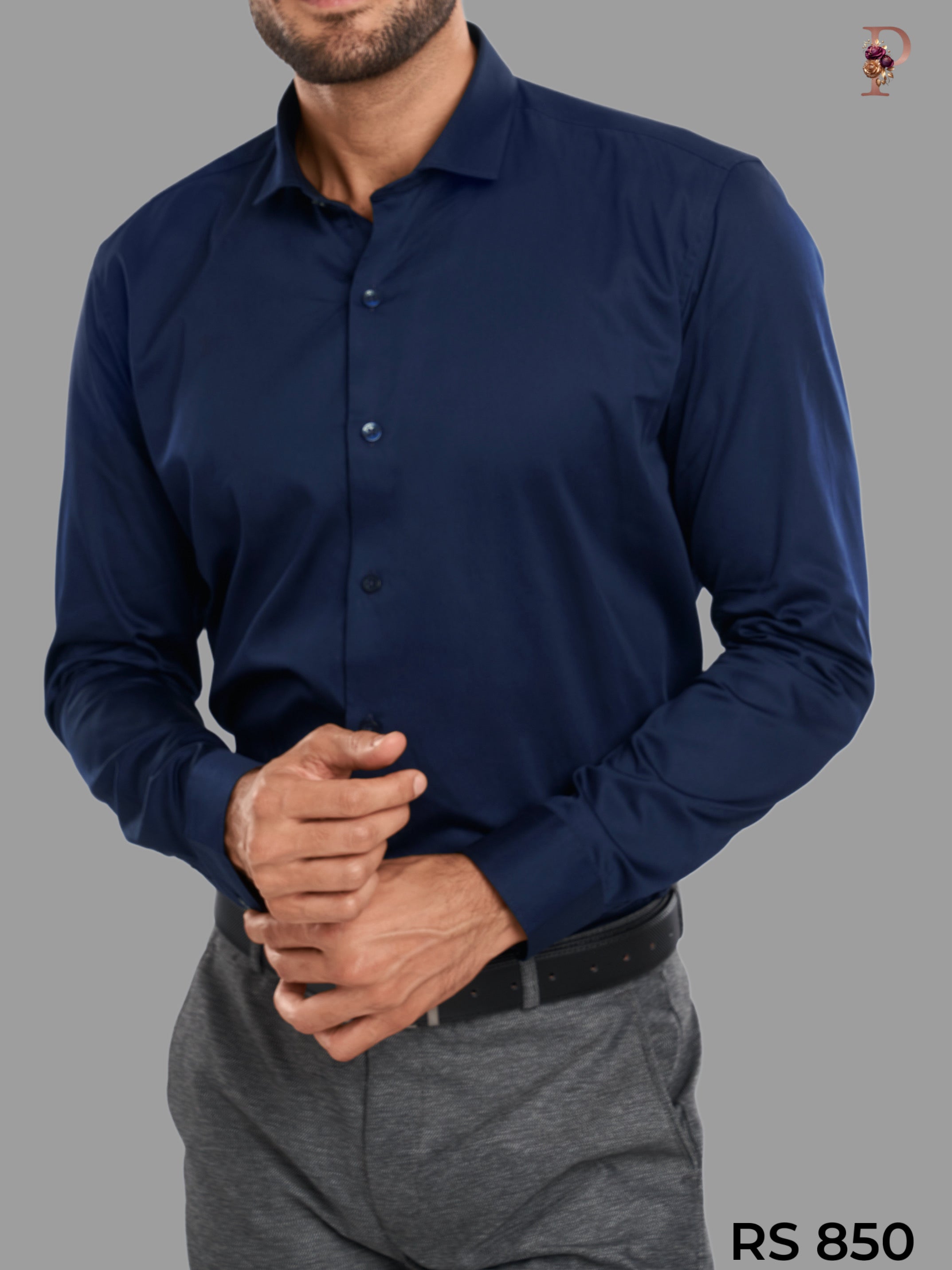 SATIN FORMAL SHIRT