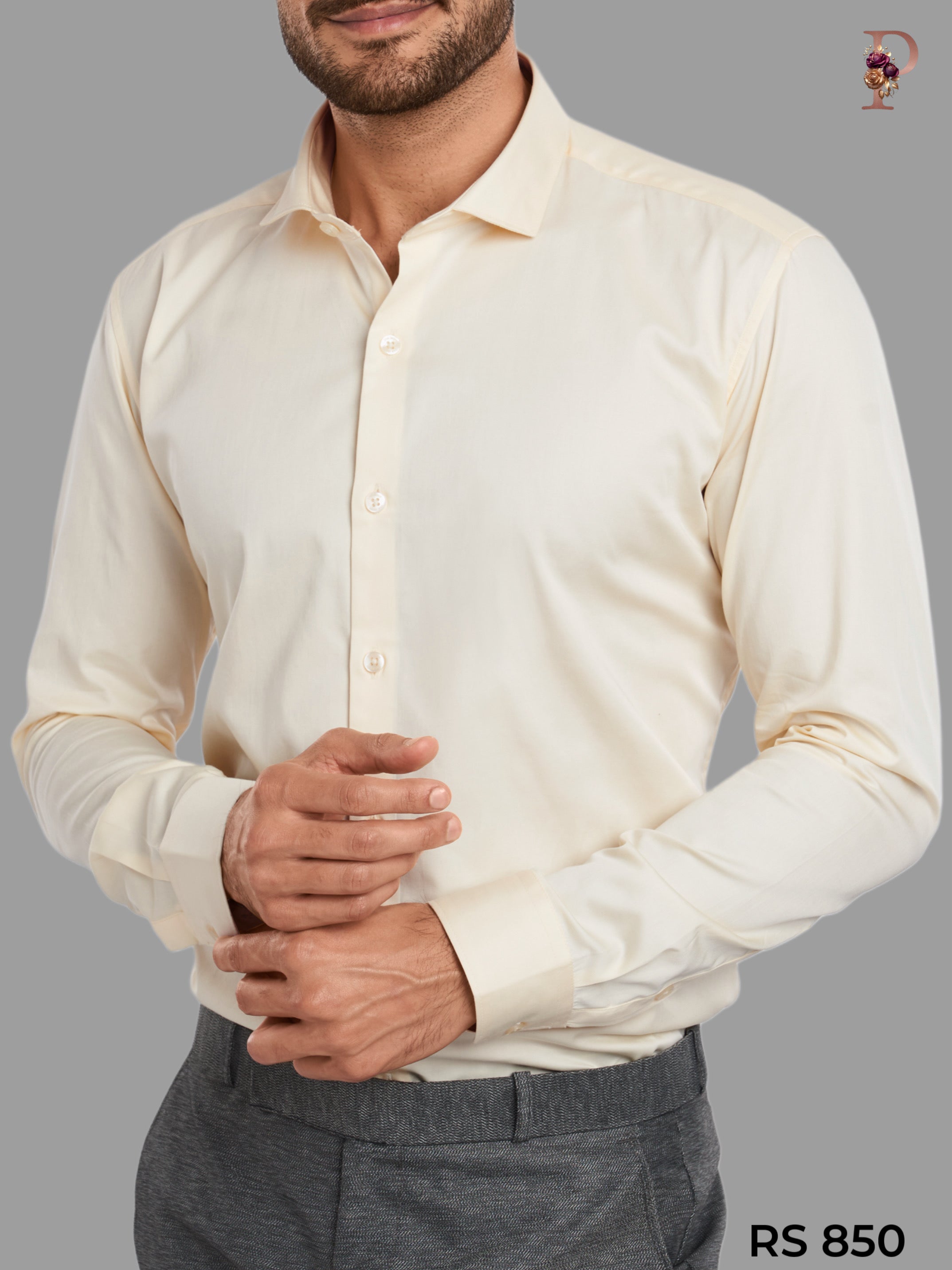 SATIN FORMAL SHIRT