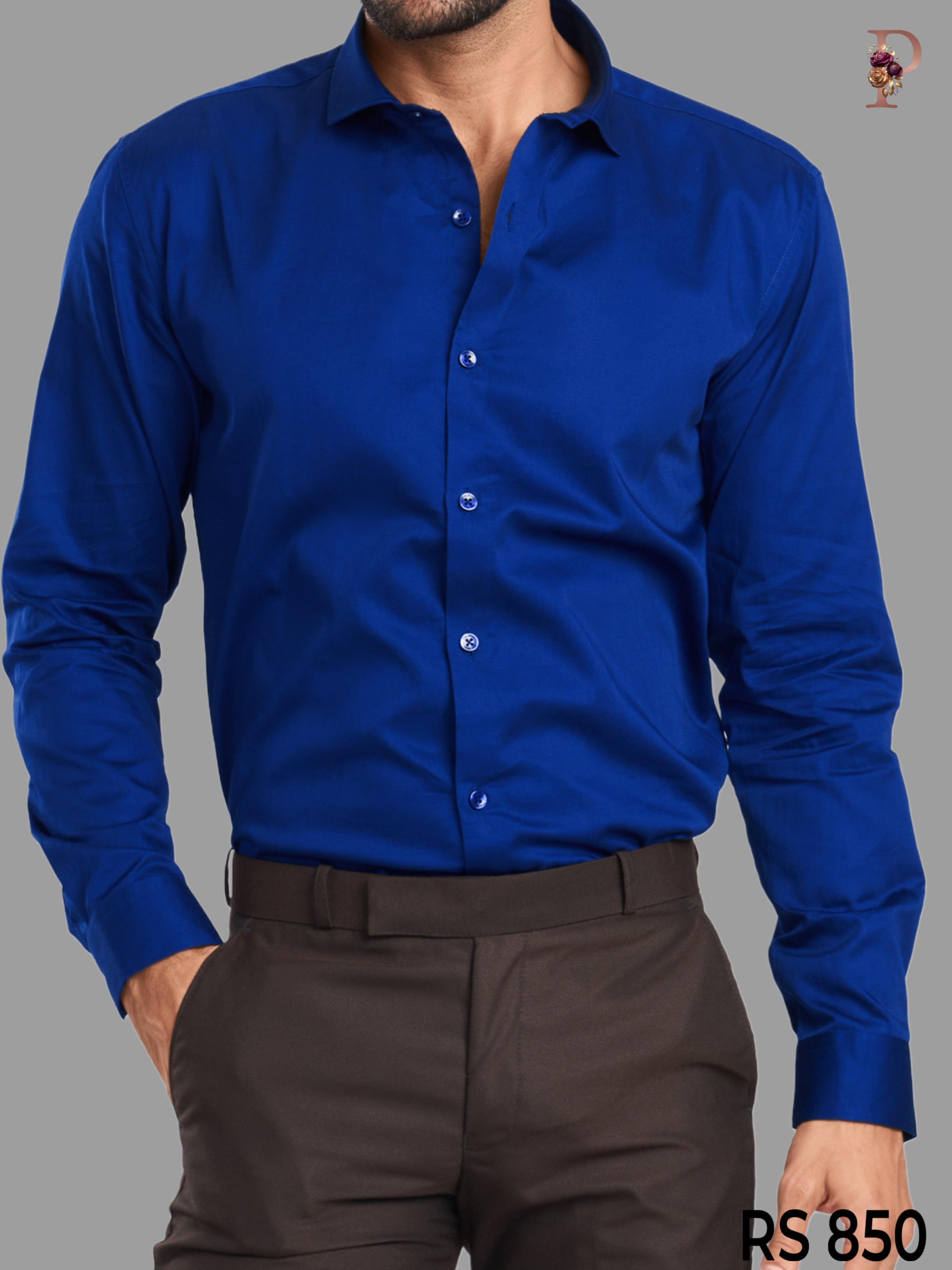 SATIN FORMAL SHIRT