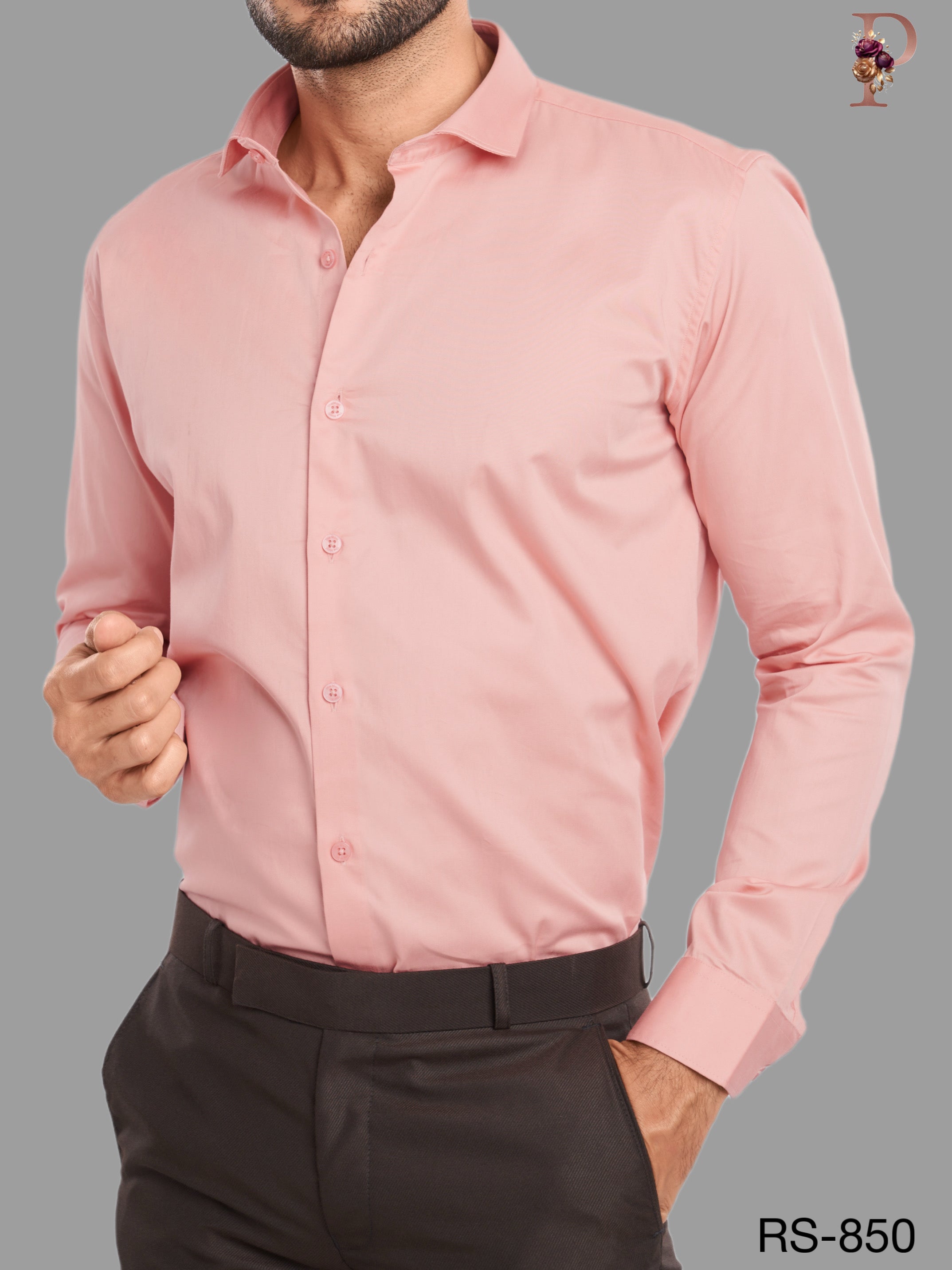 SATIN FORMAL SHIRT