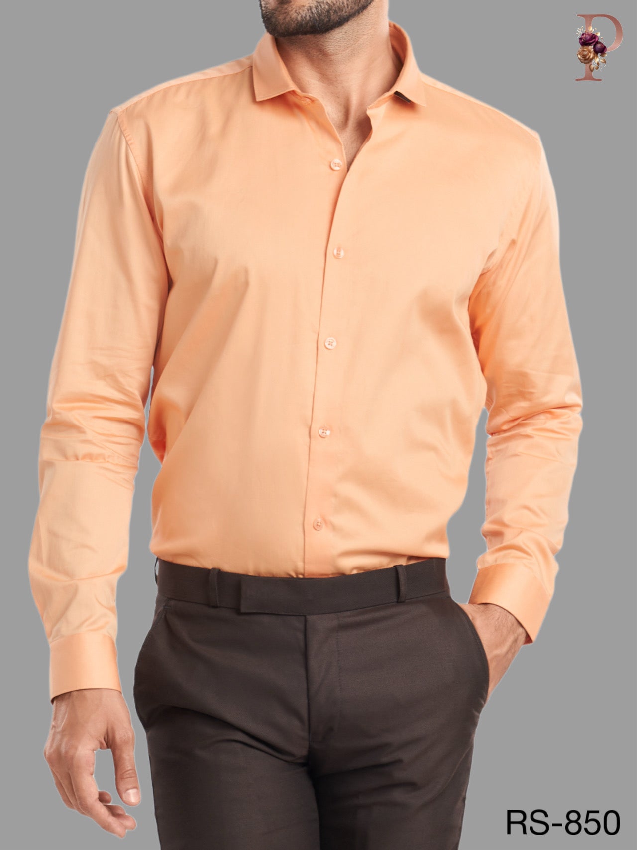 SATIN FORMAL SHIRT