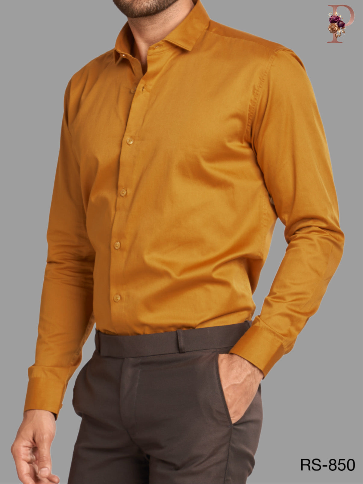 SATIN FORMAL SHIRT