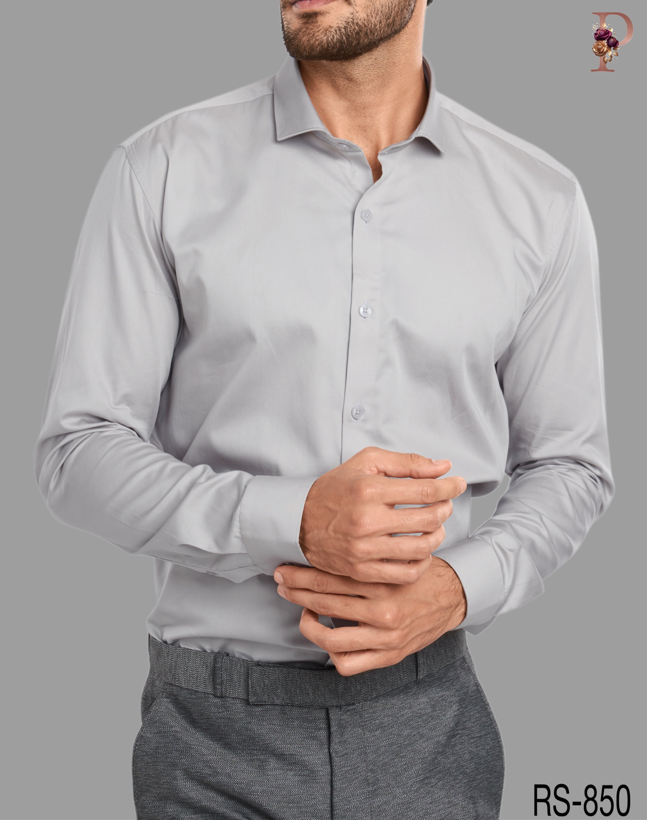 SATIN FORMAL SHIRT