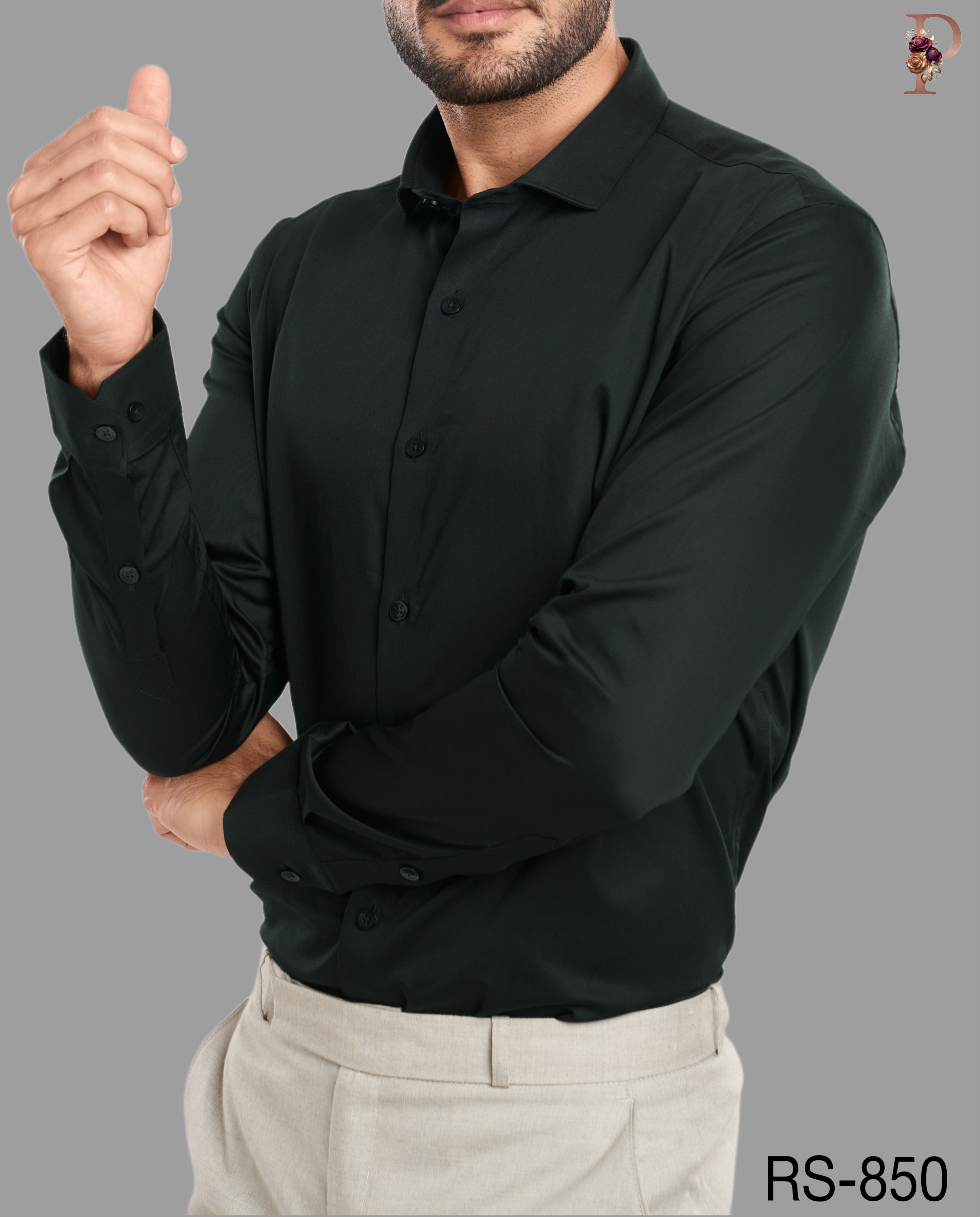 SATIN FORMAL SHIRT