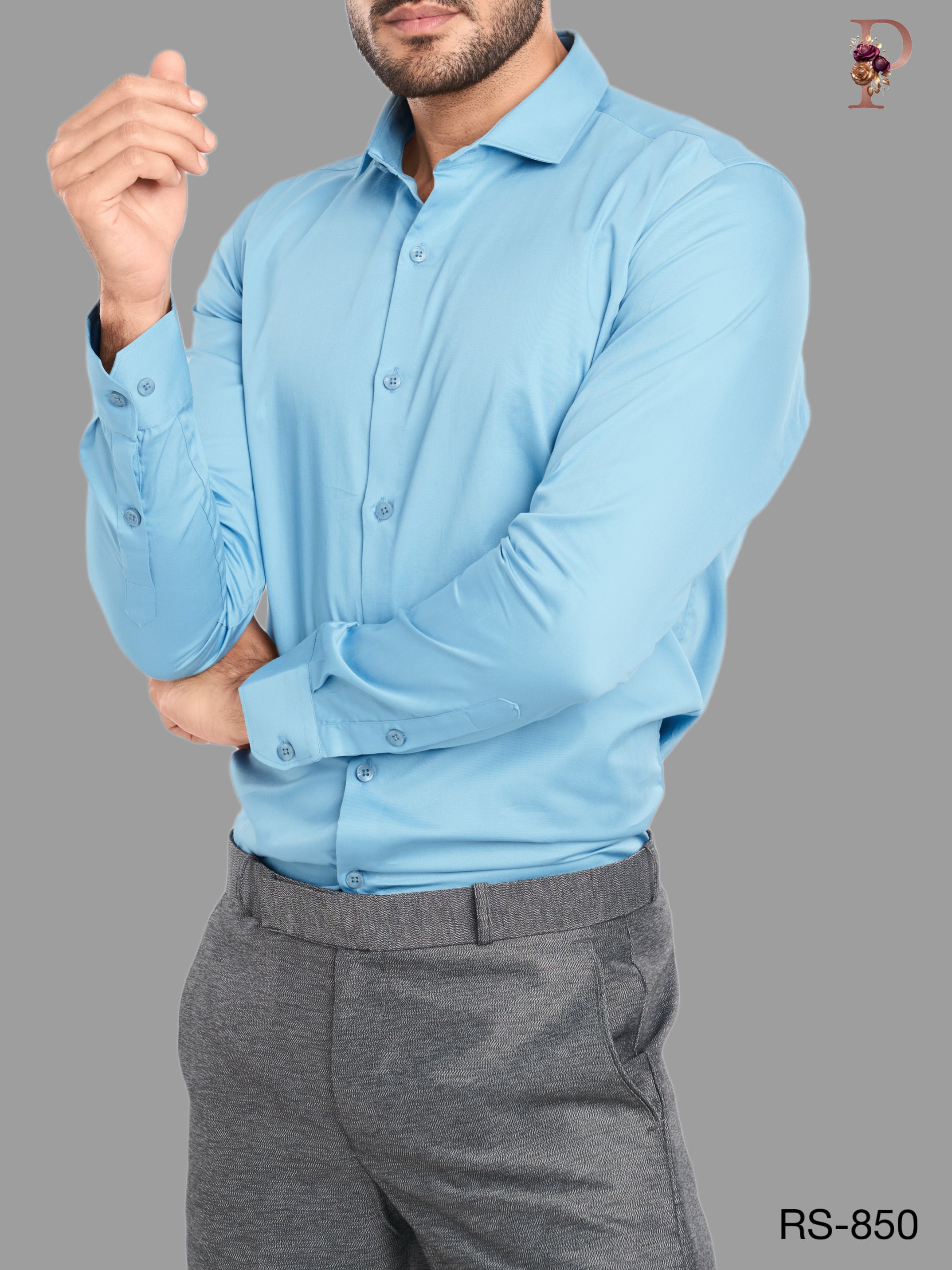 SATIN FORMAL SHIRT
