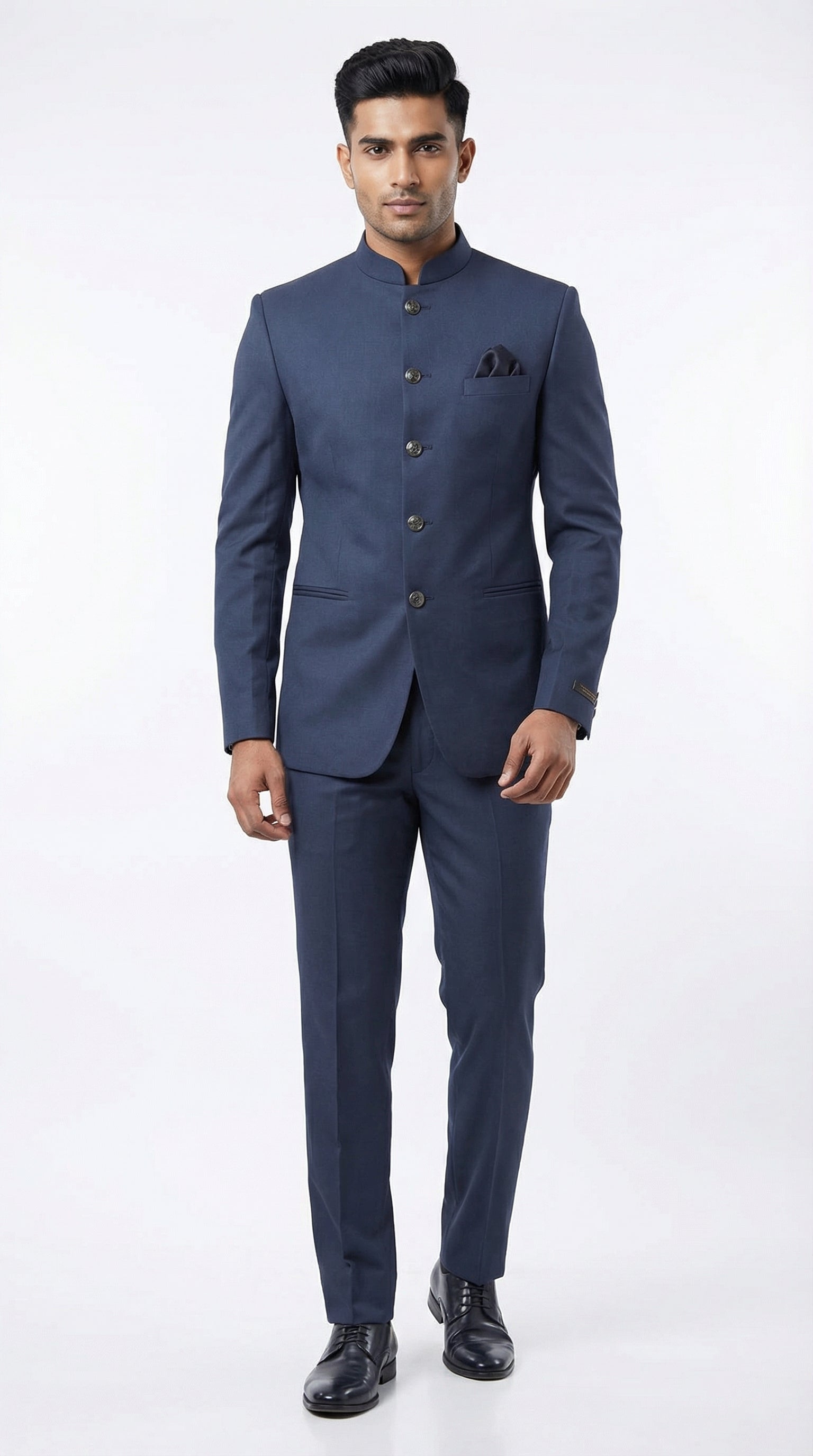 INK BLUE METTY JODHPURI