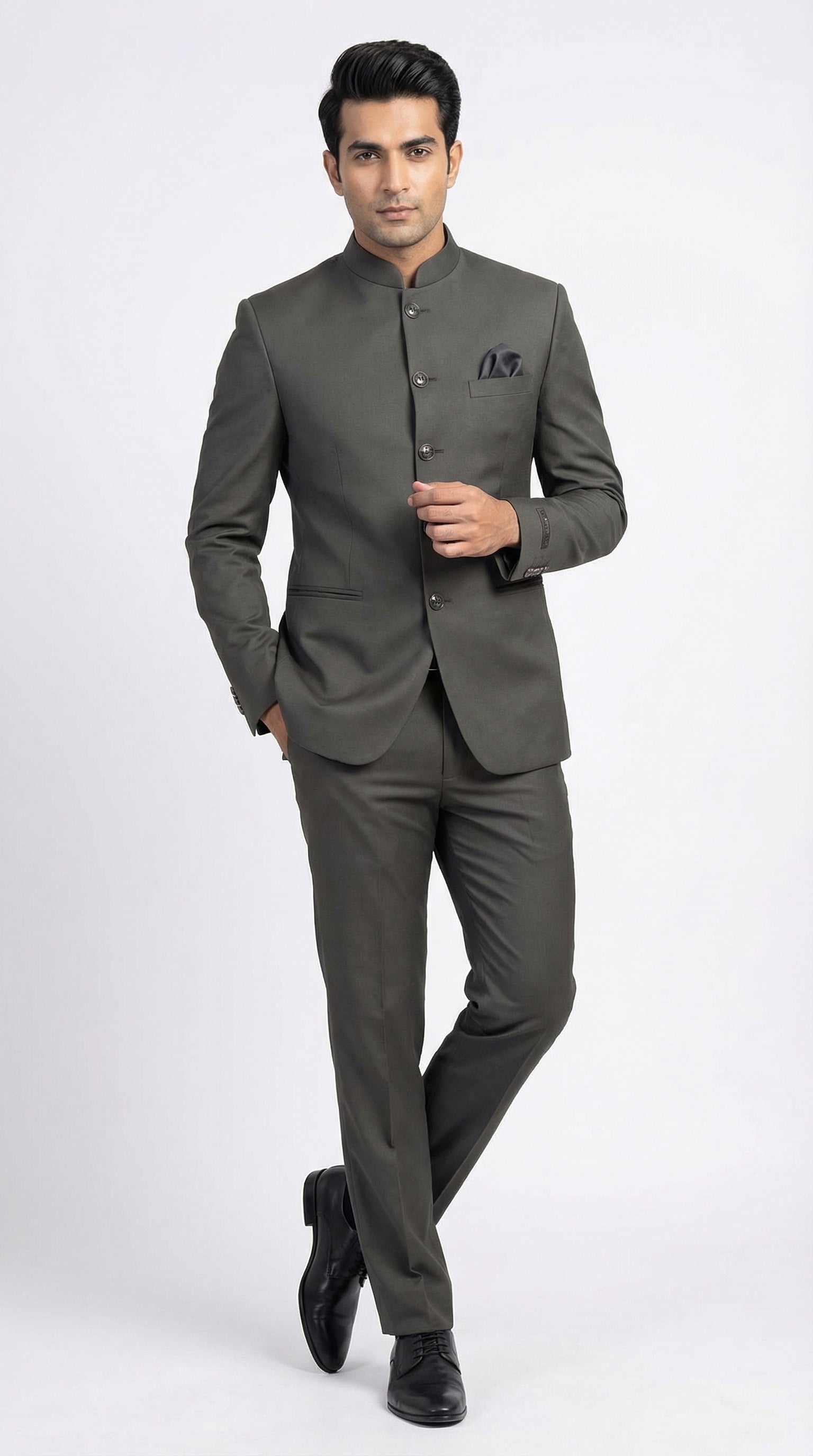 OLIVE GREEN METTY JODHPURI