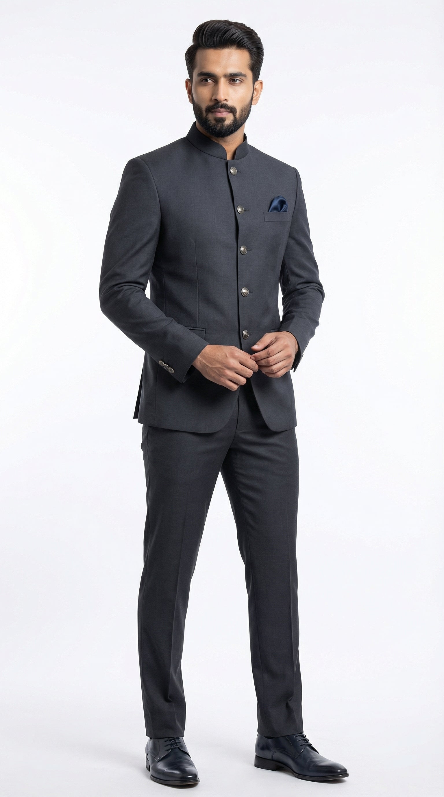 DARK GREY METTY JODHPURI