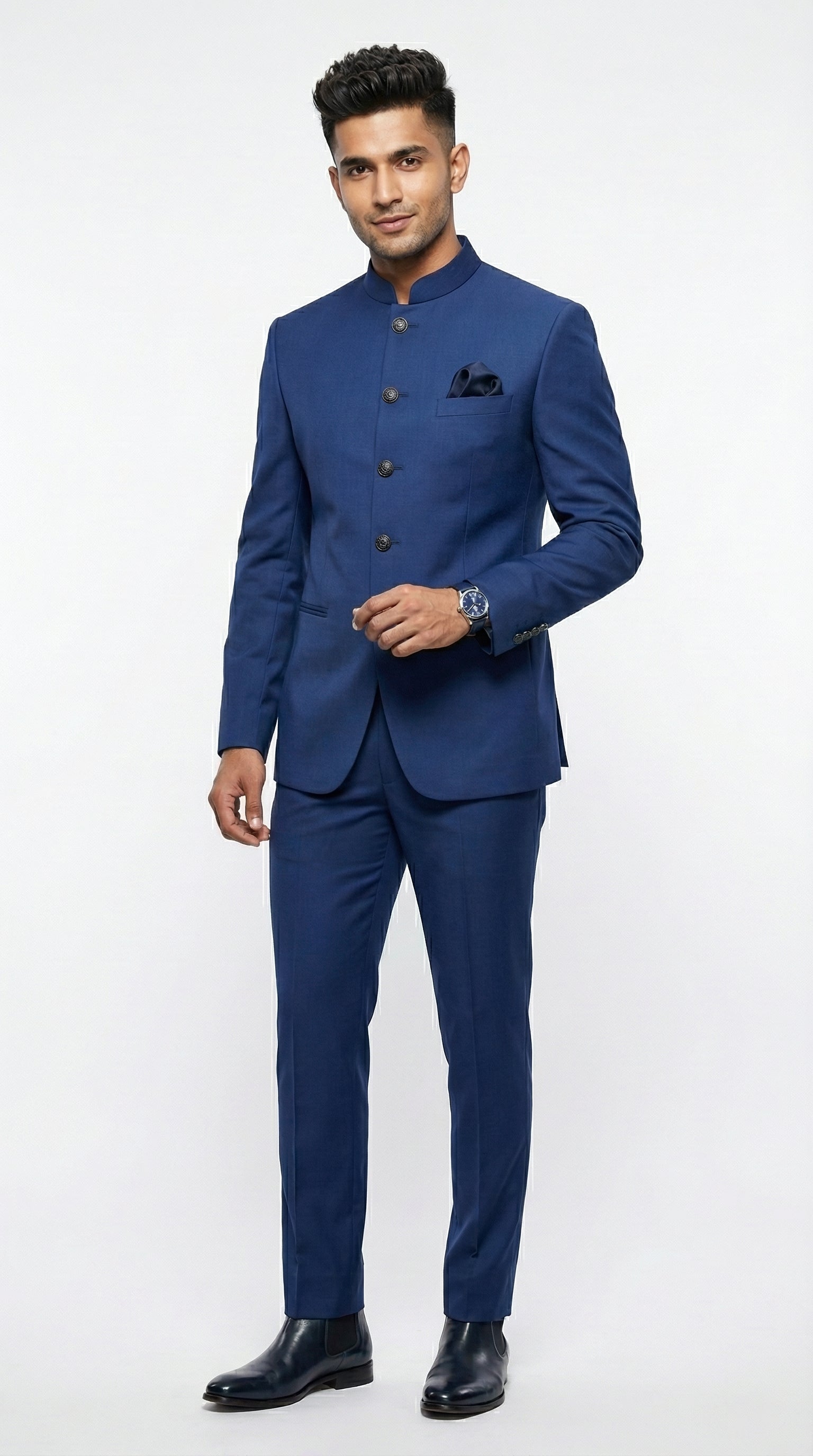 ROYAL BLUE METTY JODHPURI