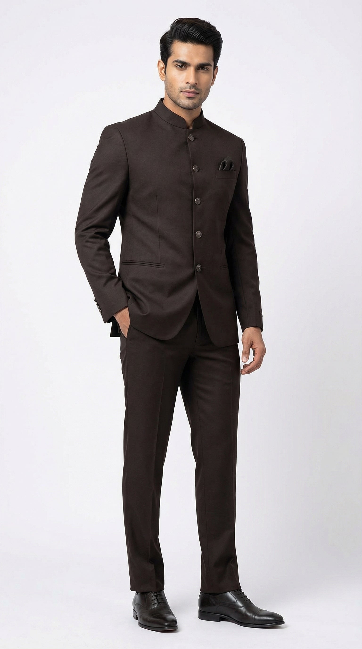 DARK BROWN METTY JODHPURI