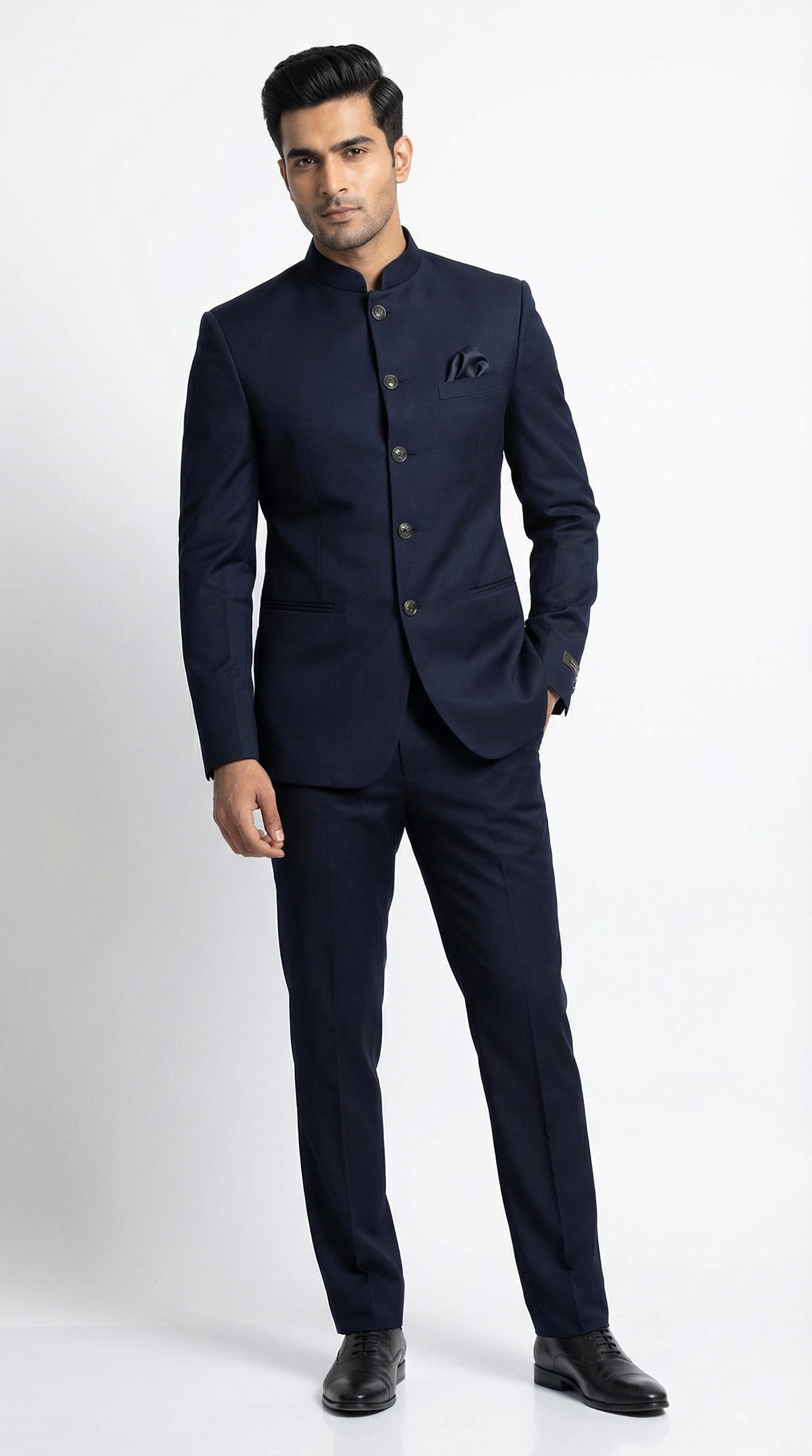 DARK BLUE METTY JODHPURI