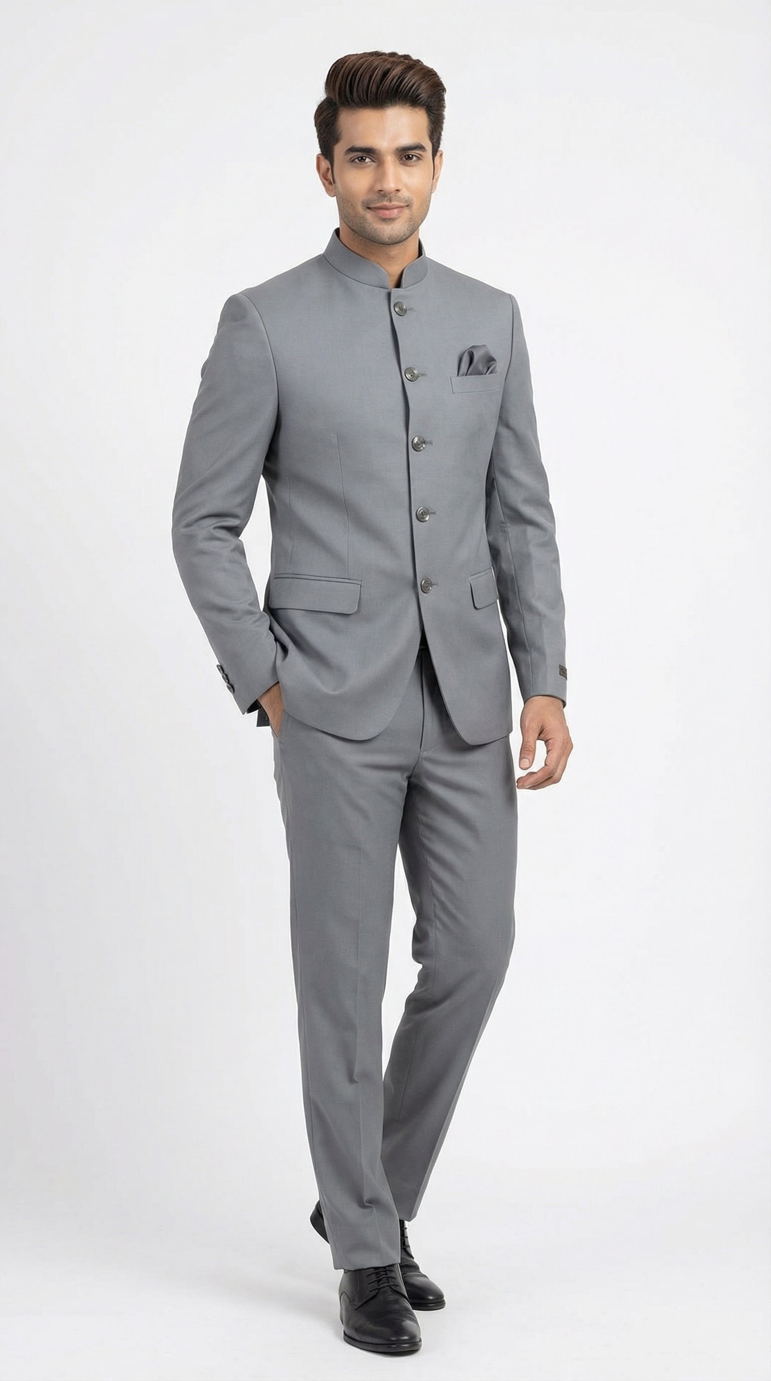 SILVER GREY METTY JODHPURI