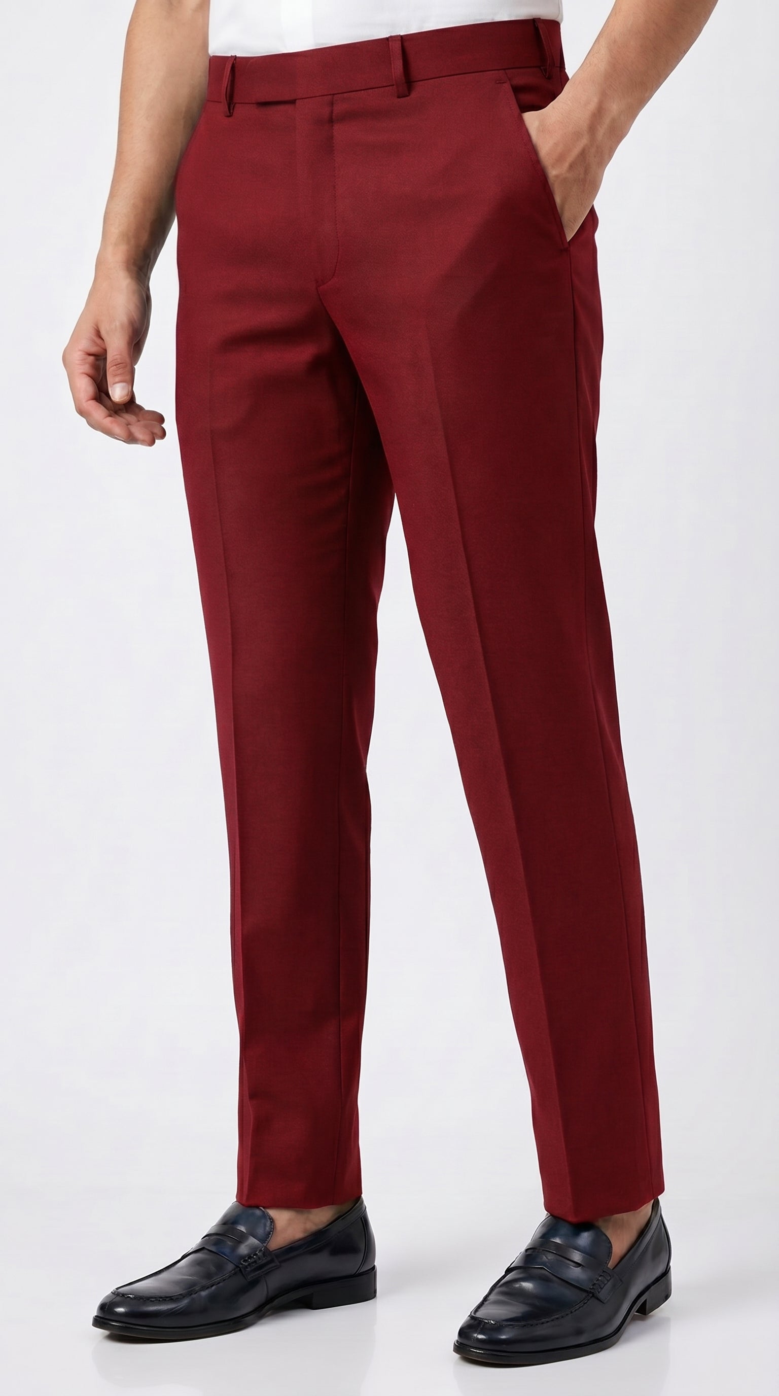 RUBY RED FORMAL PANT