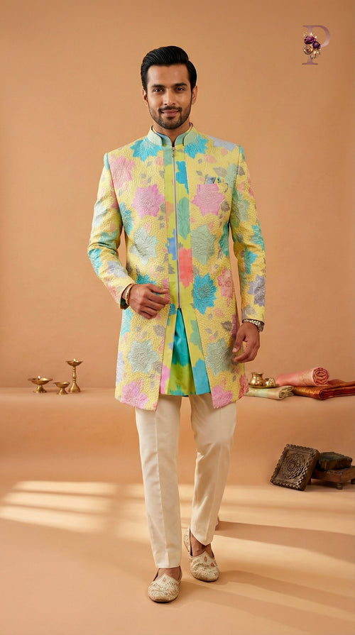 FLORAL JACQUARD ACHKAN