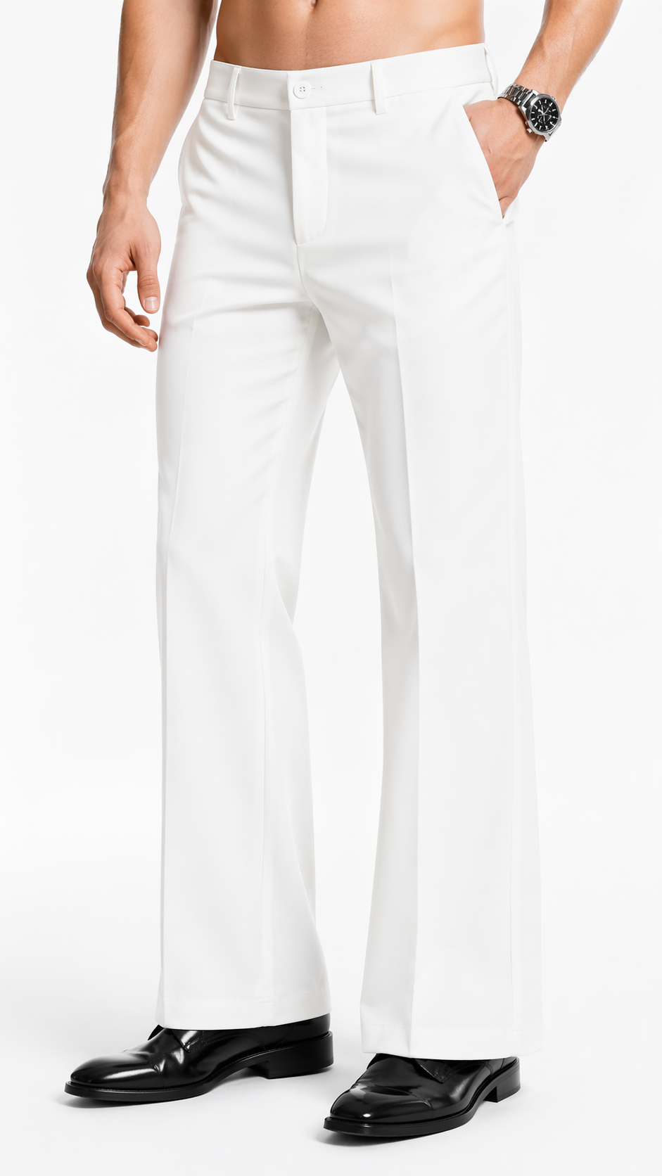 WHITE KOREAN PANT