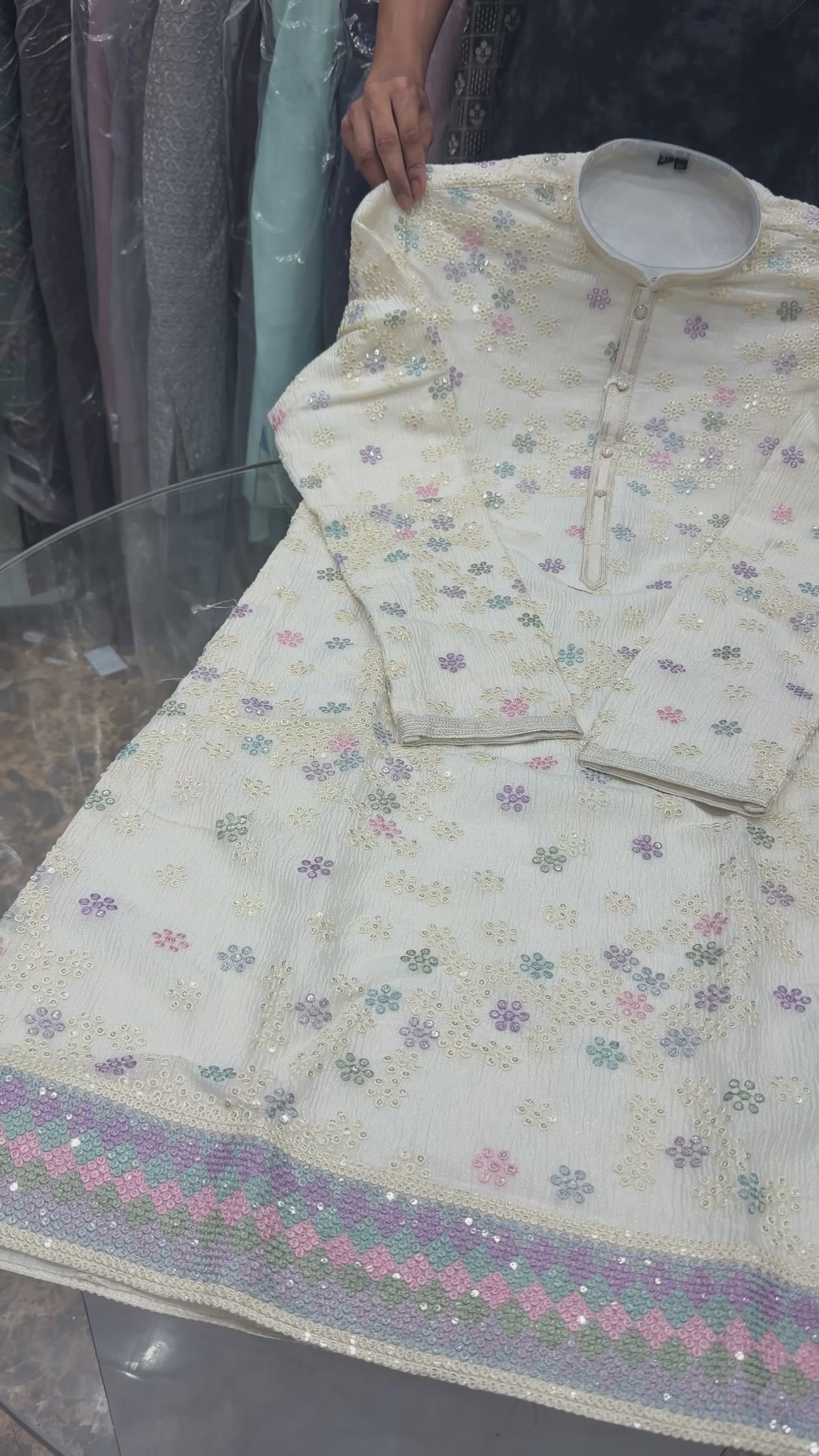 EMBROIDERED KURTA