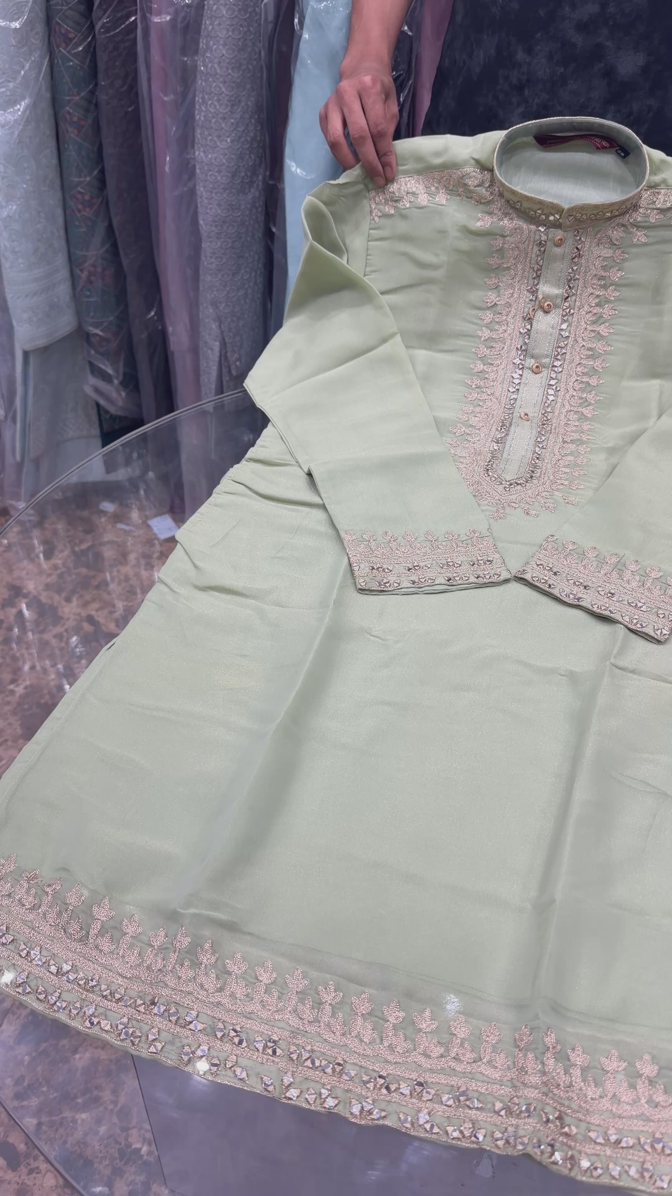 EMBROIDERED KURTA
