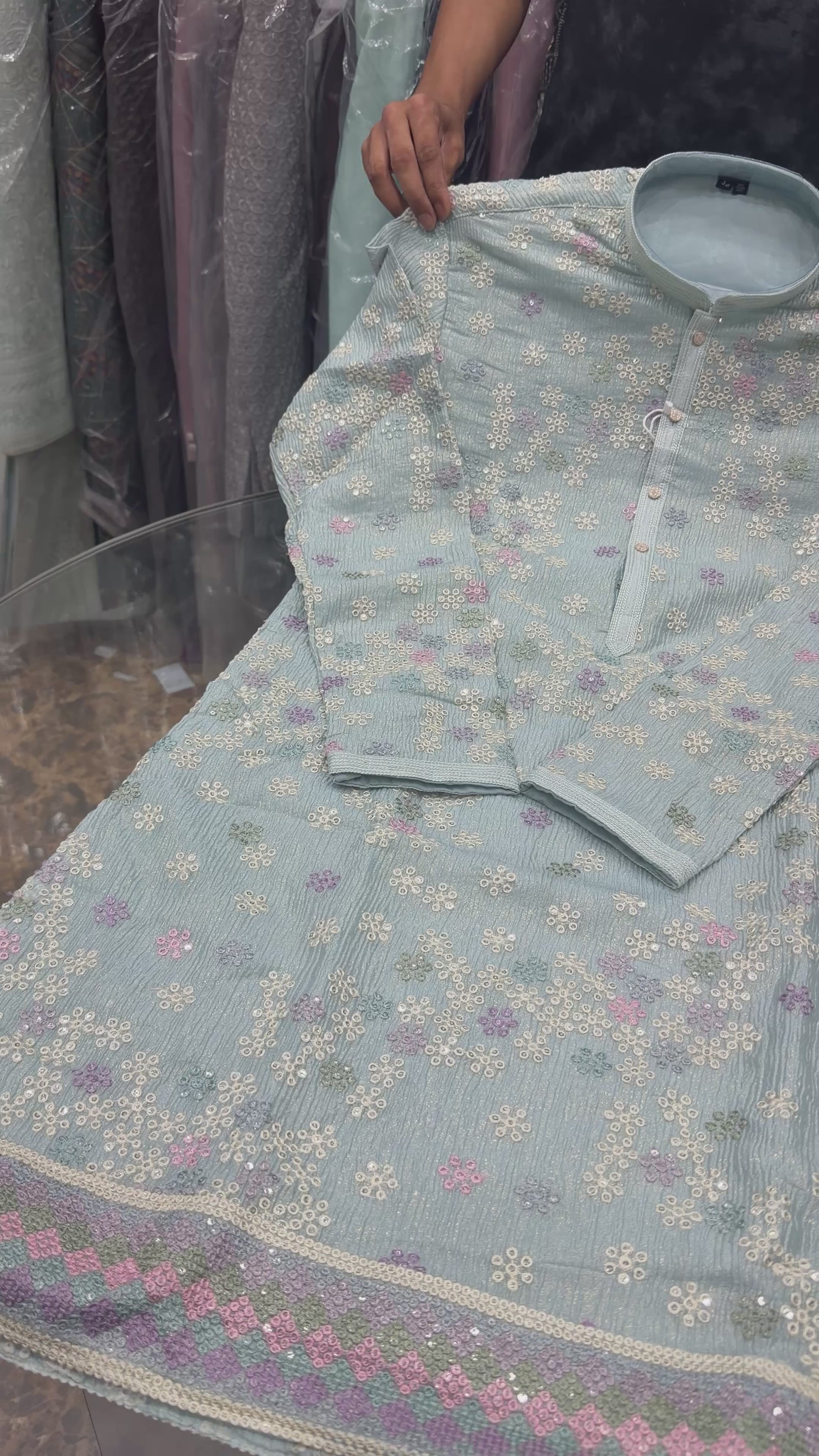 EMBROIDERED KURTA