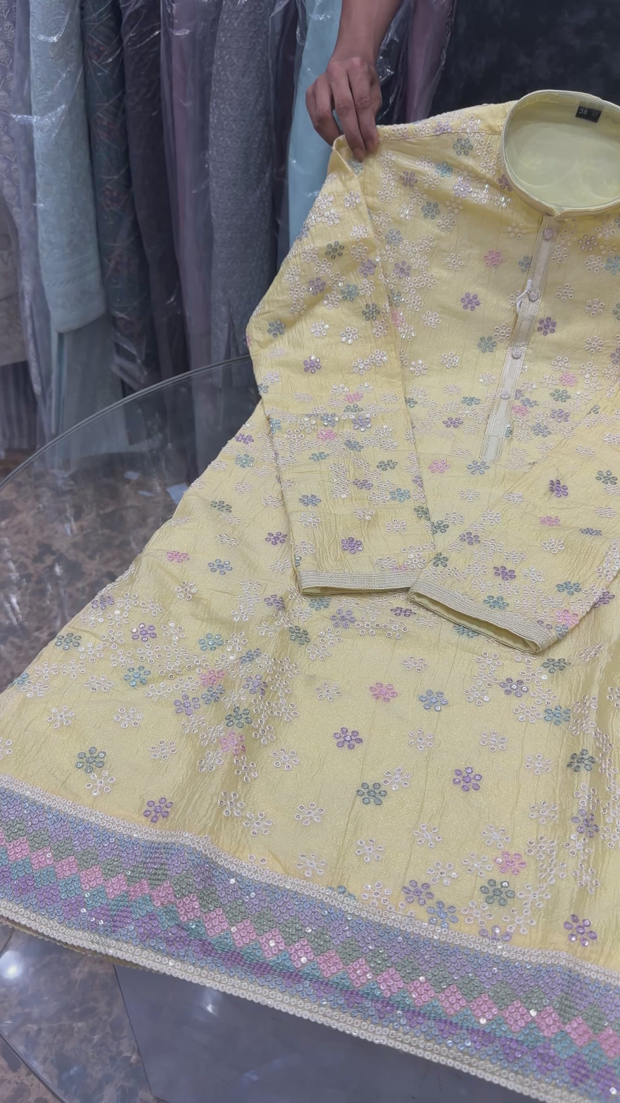 EMBROIDERED KURTA