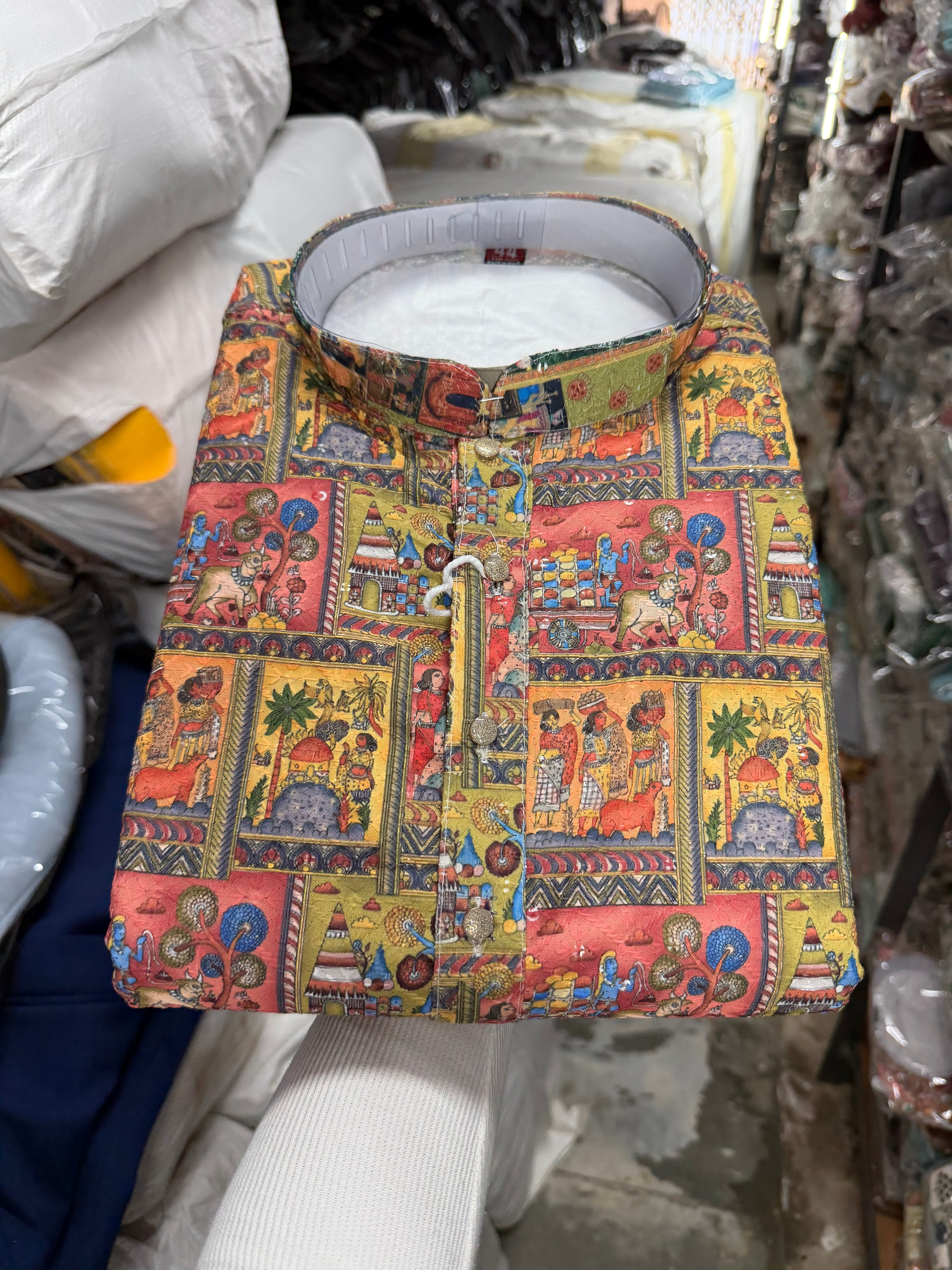MADHUBANI MOSAIC KURTA